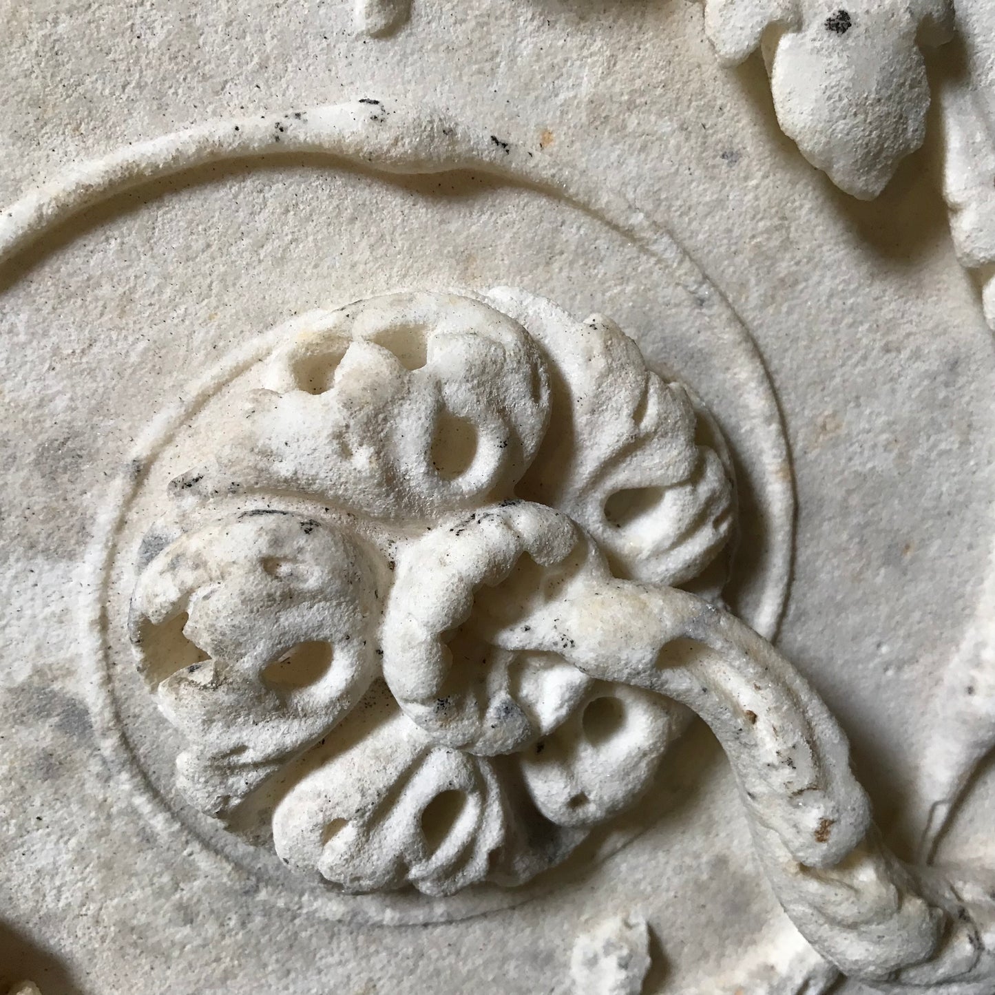 George II Classical Carrara Marble Frieze c.1750