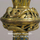 A Very Rare Gilt Copper Pricket Candlestick 13th Century Limoges & Later from renowned Collection of Nicolas Landau