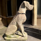 Great Dane Dog Statue with Hand-Forged Chain & Collar