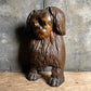 Cast Iron Fireside Companion Dog c.1920