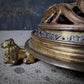 A Very Rare Gilt Copper Pricket Candlestick 13th Century Limoges & Later from renowned Collection of Nicolas Landau