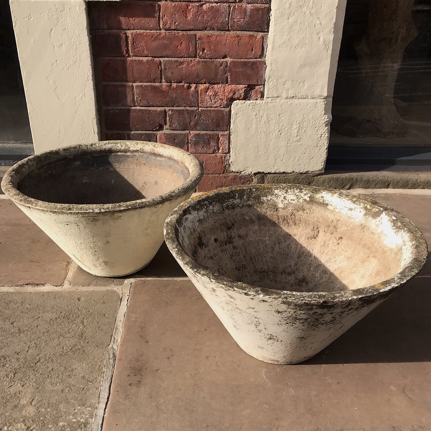 Pair of Willy Guhl Cone Planters c.1960