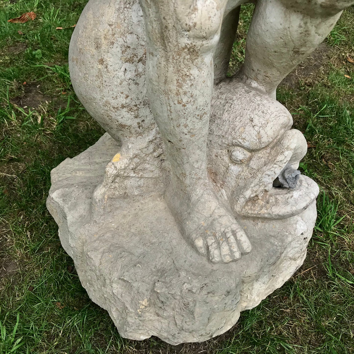 Renaissance Venetian Neptune Fountain in Istrian Marble c.1500