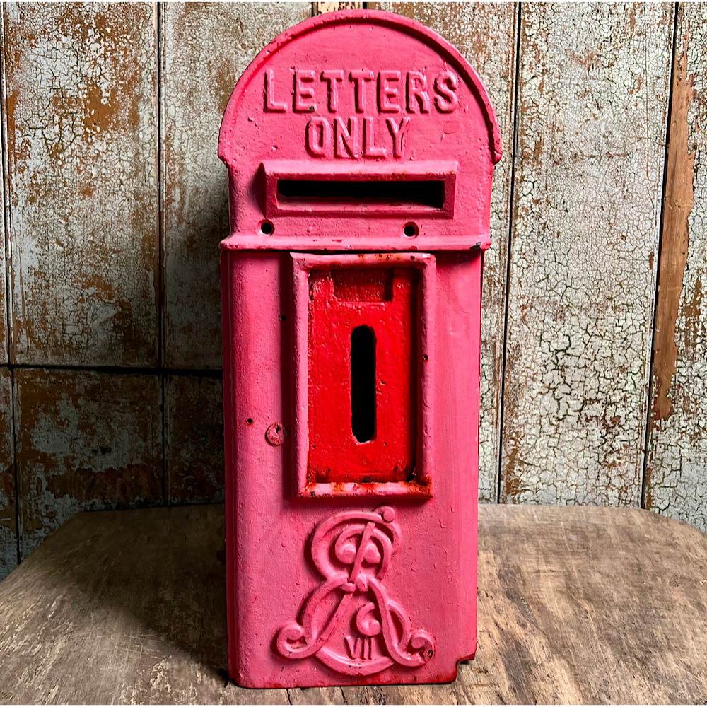 Rare Edward VII Post Box c.1901-1910 by Andrew Handyside