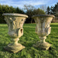 Pair of Large Lobed ‘Medici’ Urns