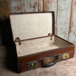 Edwardian Leather Suitcase or Travelling Case c.1910