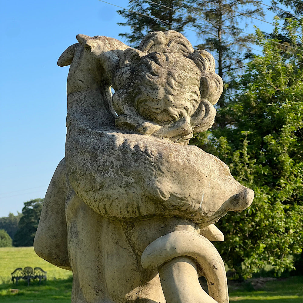 Faun with Kid, after the Roman Statue