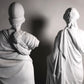 Life-size Regency Humphrey Hopper Plaster Statues of Athena and Demeter from Harewood House c.1815