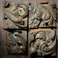 Collection of Carved Baroque Scroll Fragments c.1680