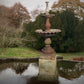 French Two-Tiered Cast Iron Fountain c.1860