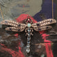 Diamond Dragonfly Necklace