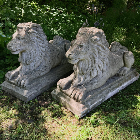 Pair of Lions c.1920/30’s