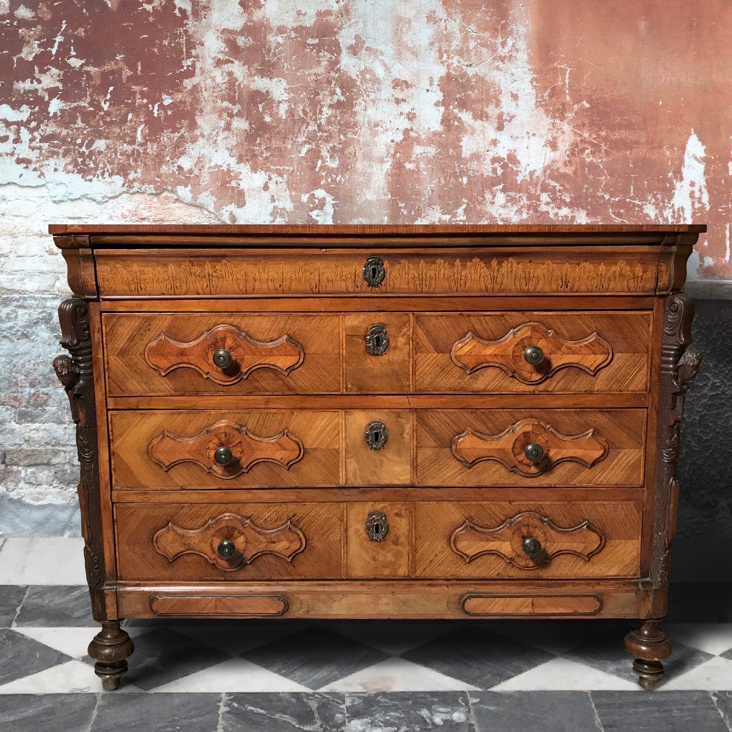 Venetian Inlaid Commode c.1770