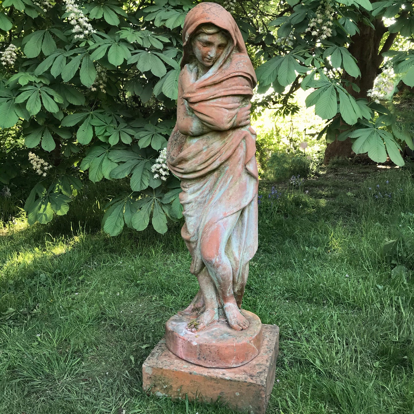 Large Terracotta Statue of the Fourth Season ‘Winter’ c.1920