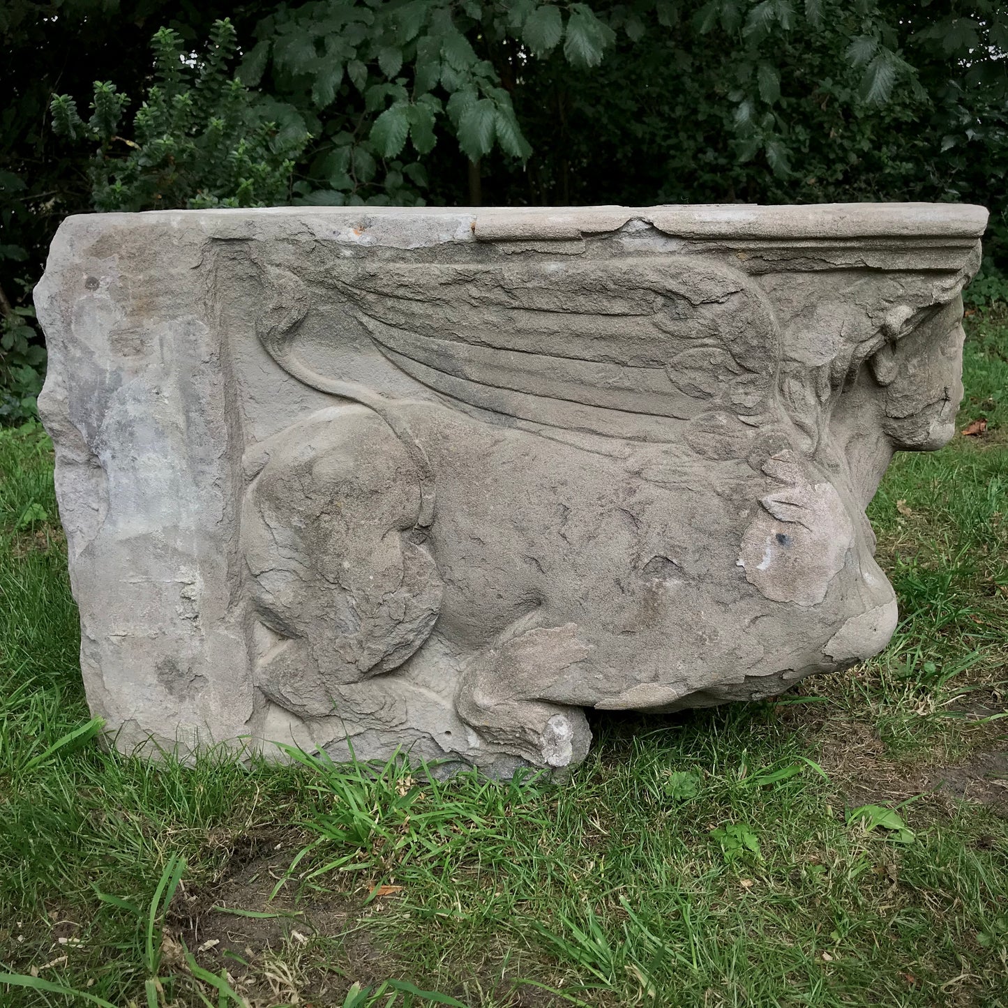 17th Century Belgian Castle Harpy Corbels