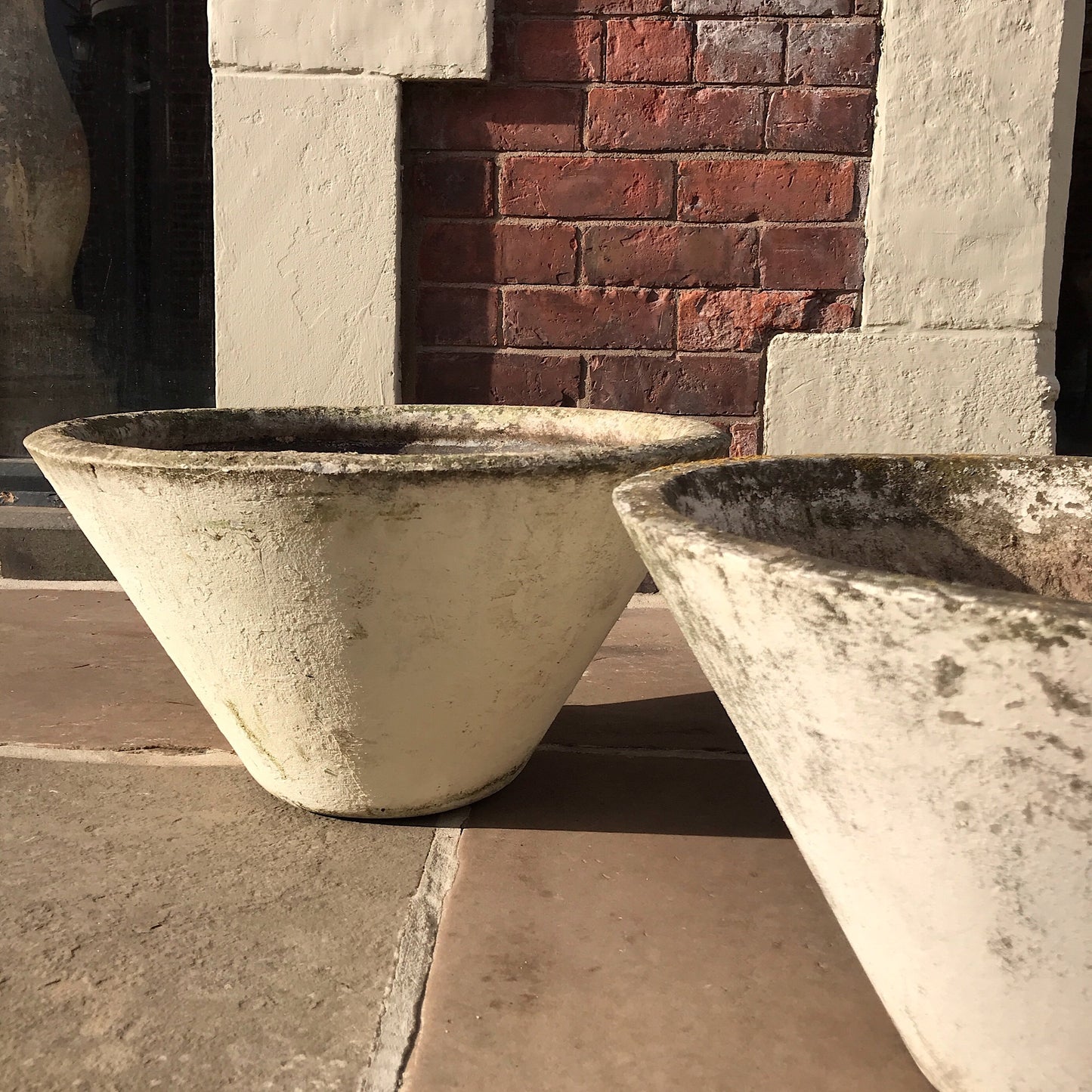 Pair of Willy Guhl Cone Planters c.1960