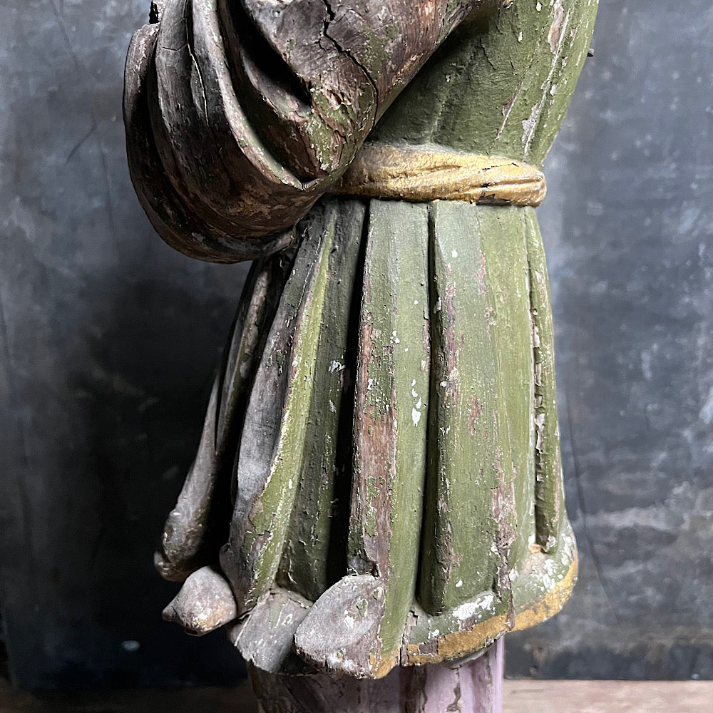 Flemish Baroque Angel with Cornucopia of Fruit c.1620