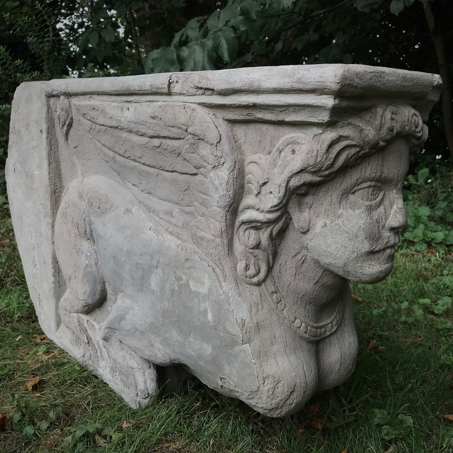 17th Century Belgian Castle Harpy Corbels