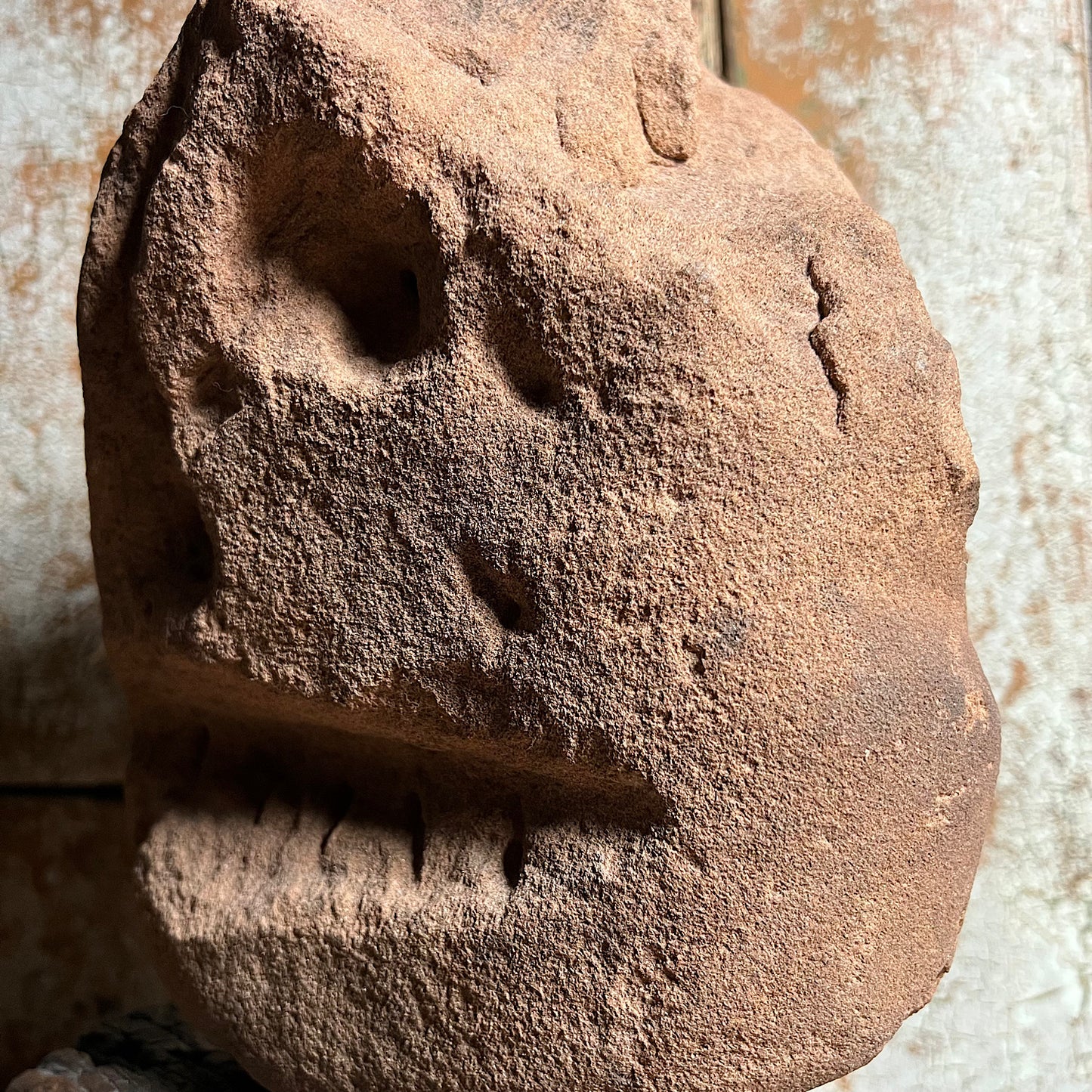 Large Celtic Stone Head