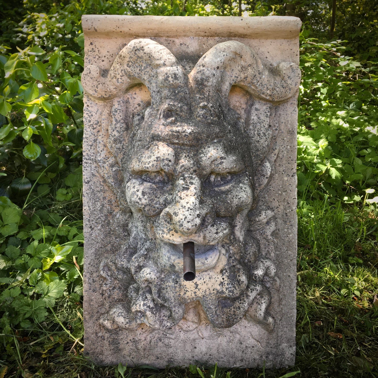 Satyr Wall Fountain Head