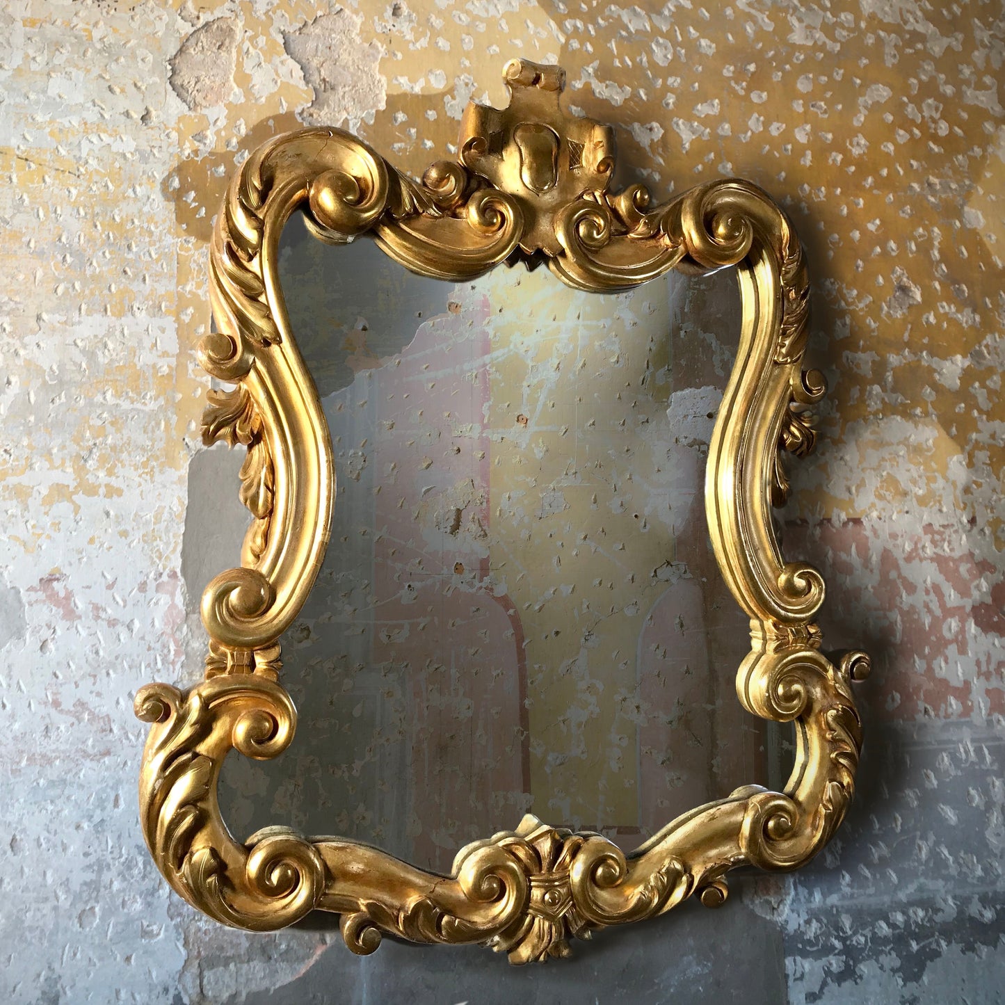 Gilded Italian Mirror c.1780