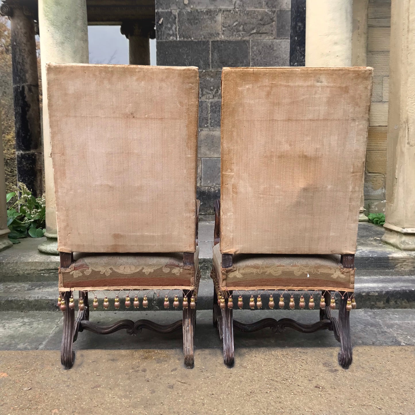 Pair of 19th Century Louis XIV Style Fauteuils