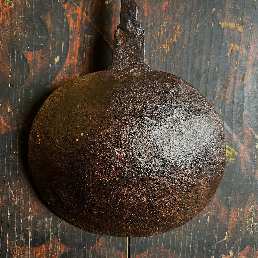 An Important 17th Century Wrought Iron Ladle