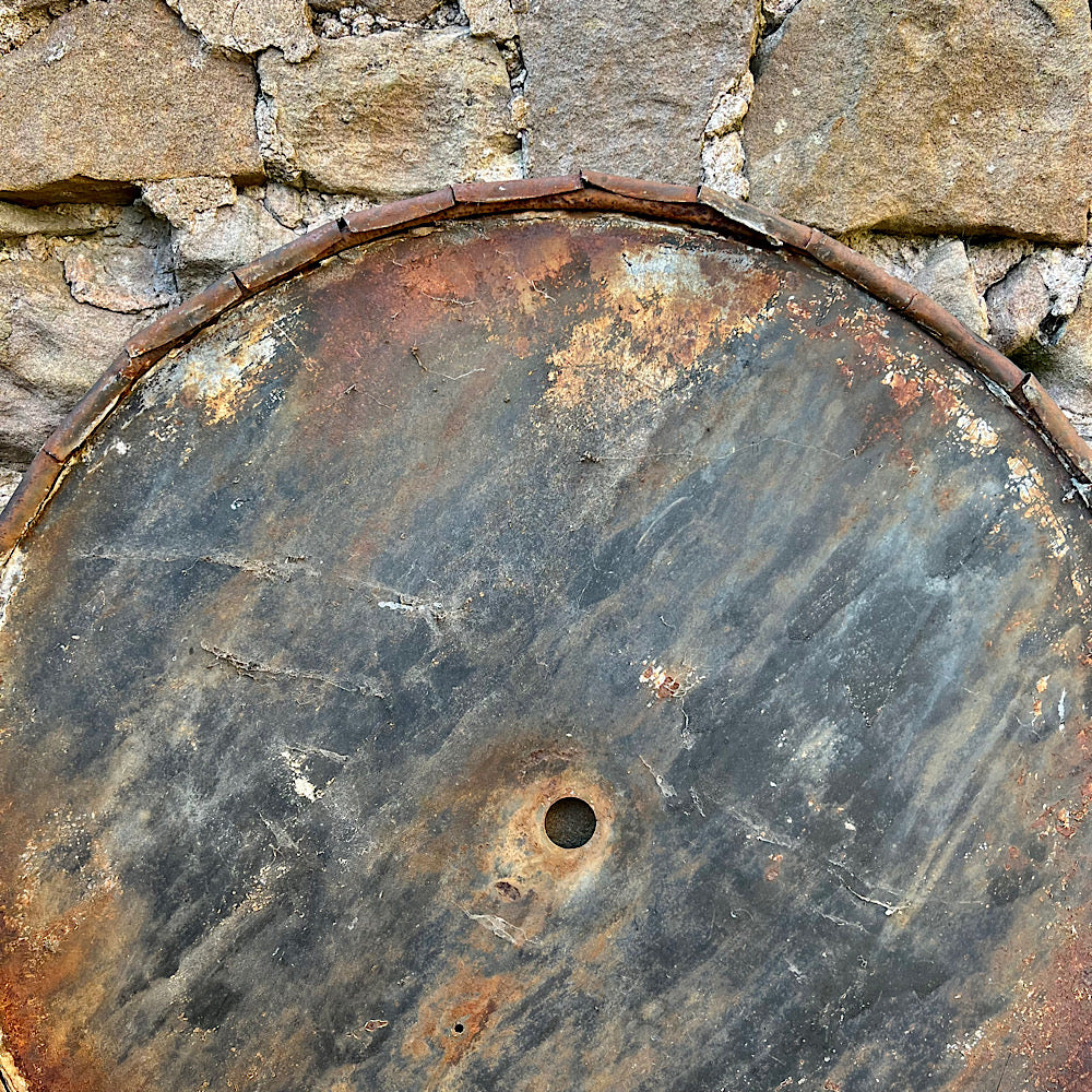 Pair Clock Faces from St Bartholomew’s Church in Arkendale, Nr Knaresborough, N. Yorks