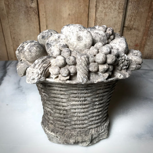 Marble Basket of Fruits c.1750