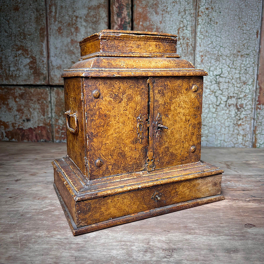 Diminutive Flemish Collectors Table Cabinet c.1680