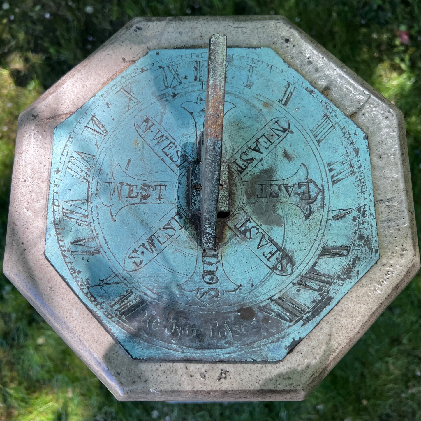 LEFCO Arts & Crafts Sundial c.1900