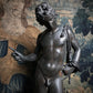 “Narcissus” Bronze by Sabatino de Angelis & Fils dated 1889