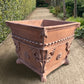 Pair of Grand Scale Terracotta Square Planters