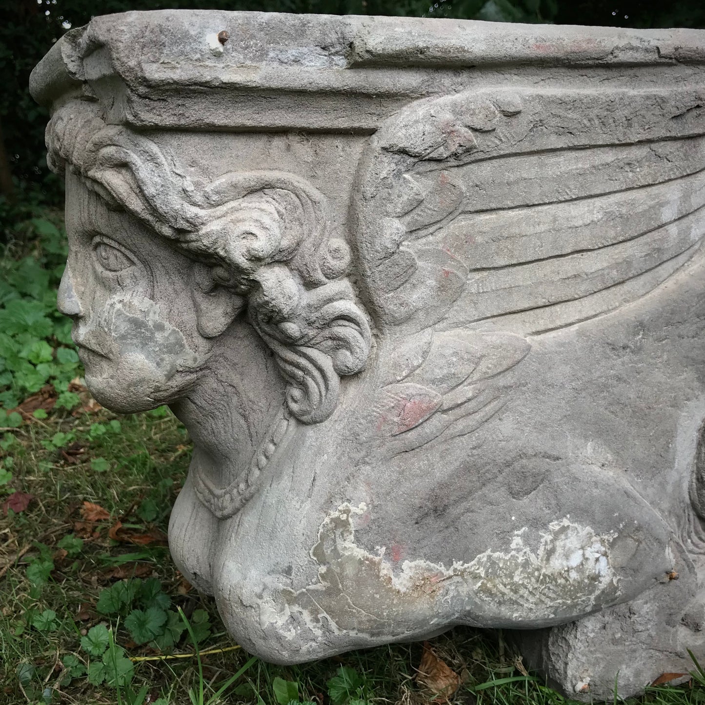 17th Century Belgian Castle Harpy Corbels