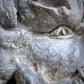 19th Century Lead River God Mask Wall Fountain