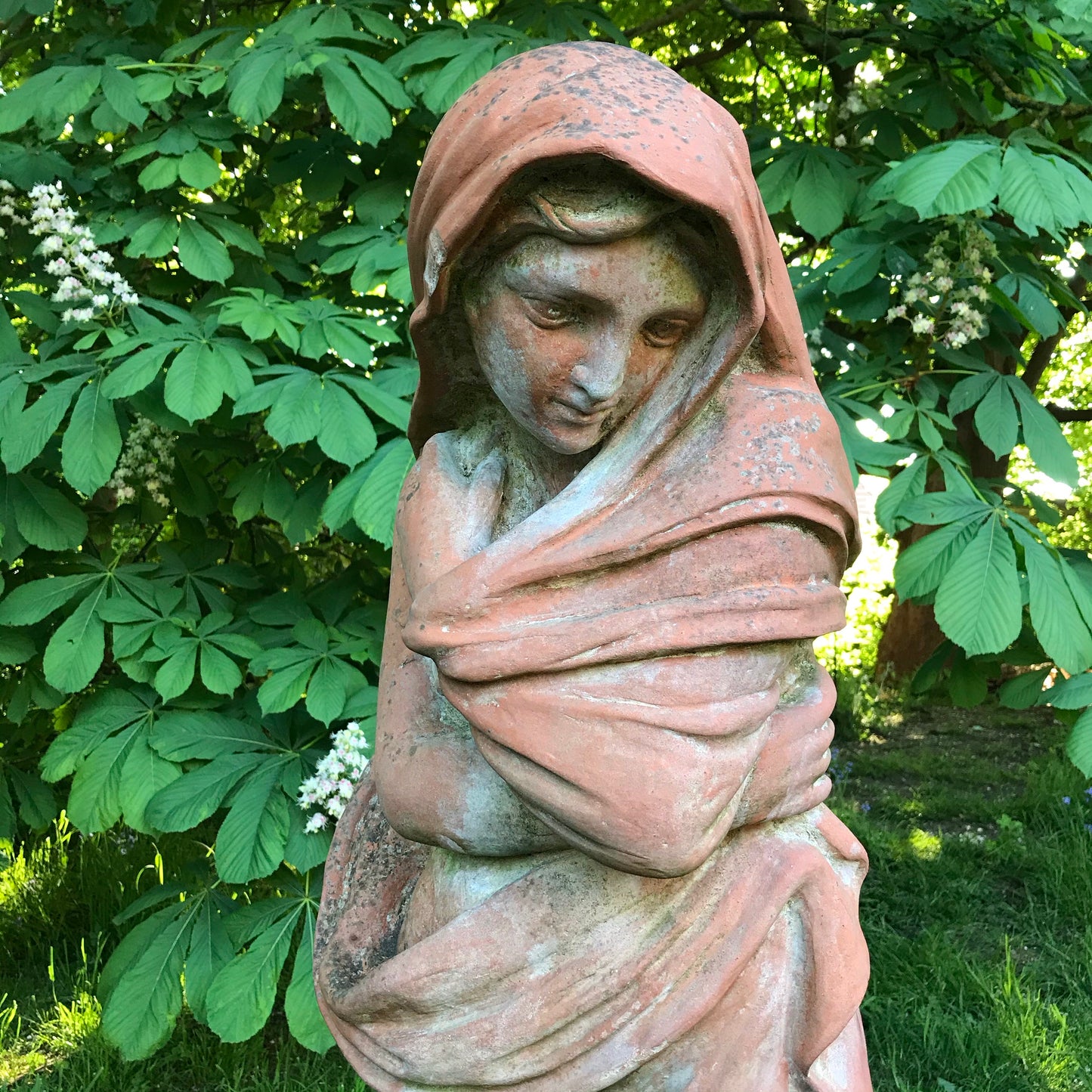 Large Terracotta Statue of the Fourth Season ‘Winter’ c.1920