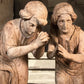 Italian 18th c. Life Size Praying Angels