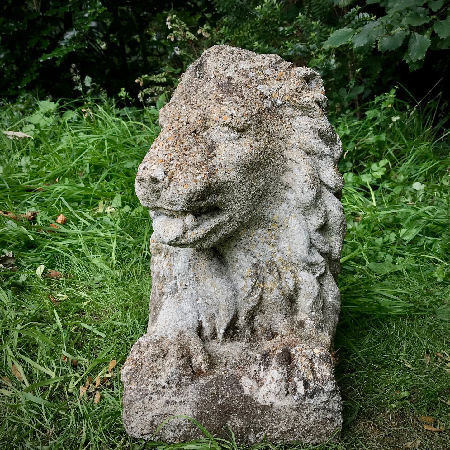 Pair of Recumbent Lions c.1930