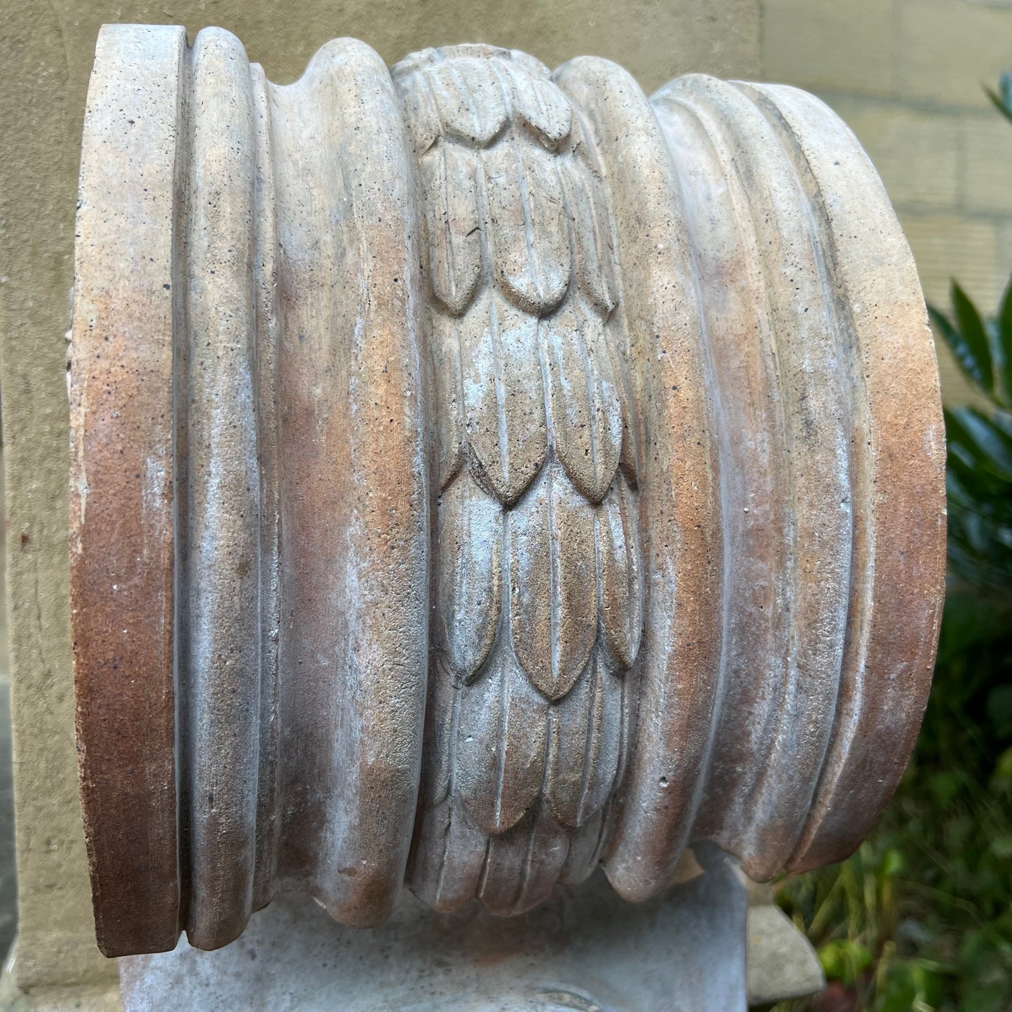 A Pair of ‘Doulton’ Terracotta Lion Corbels c.1890