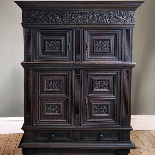 Flemish Oak Cupboard c.1650