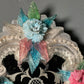 Pair of Italian Venetian Murano Glass Mirrors Early 20th Century