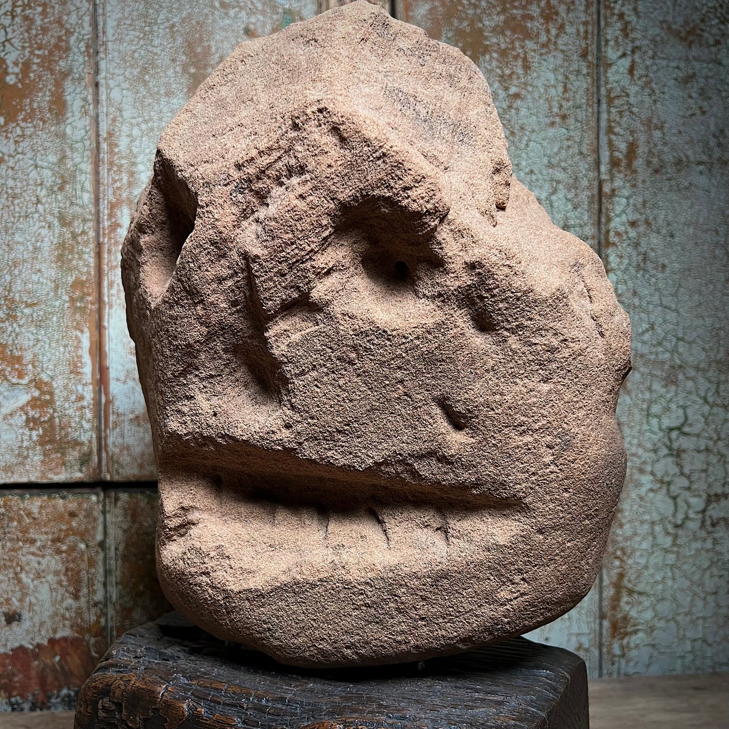 Large Celtic Stone Head