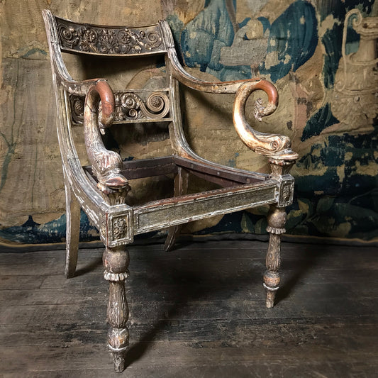 Italian Venetian Armchair c.1810